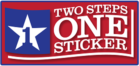 Texas Two-Step Sticker